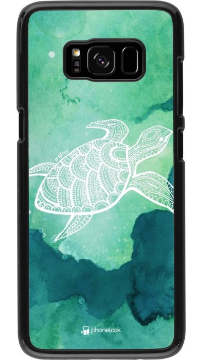 Hülle Samsung Galaxy S8 - Turtle Aztec Watercolor