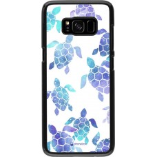 Coque Samsung Galaxy S8 - Turtles pattern watercolor