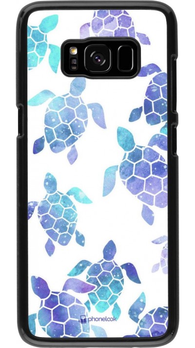 Hülle Samsung Galaxy S8 - Turtles pattern watercolor