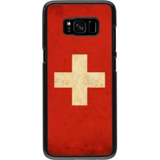 Hülle Samsung Galaxy S8 - Vintage Flag SWISS