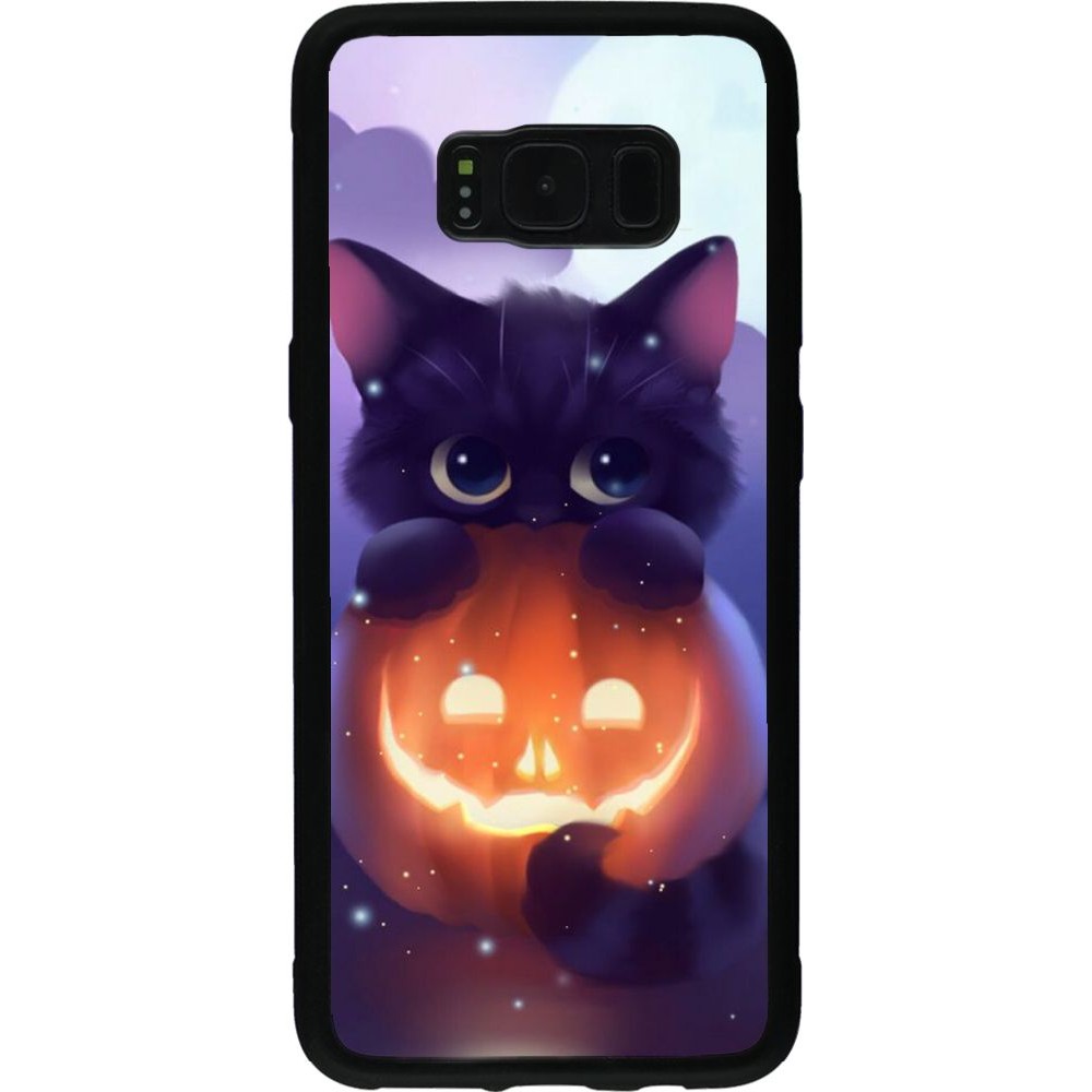 Coque Samsung Galaxy S8 - Silicone rigide noir Halloween 17 15