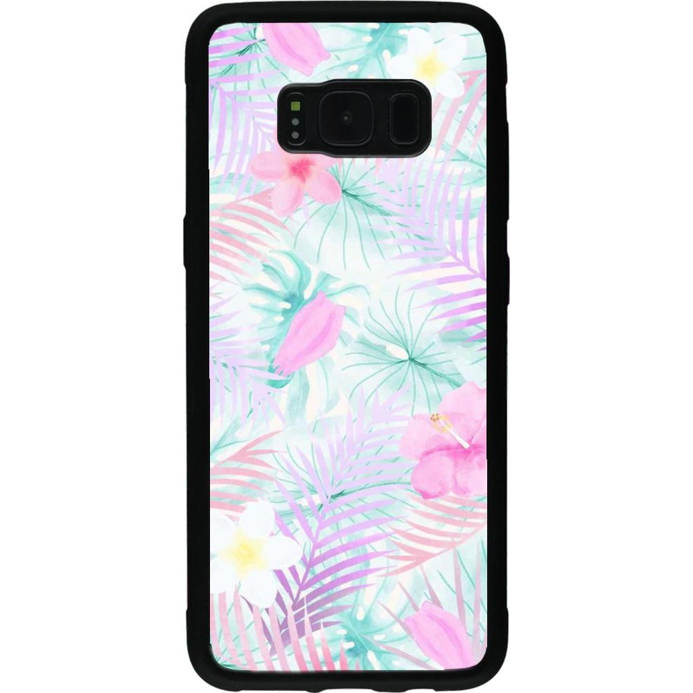 Coque Samsung Galaxy S8 - Silicone rigide noir Summer 2021 07