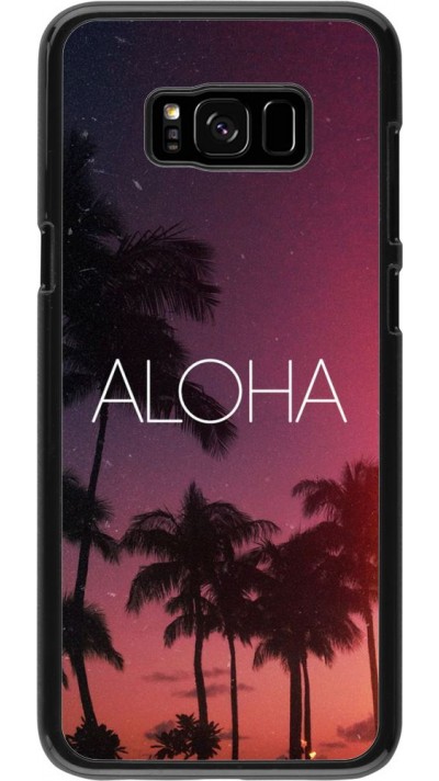 Hülle Samsung Galaxy S8+ - Aloha Sunset Palms