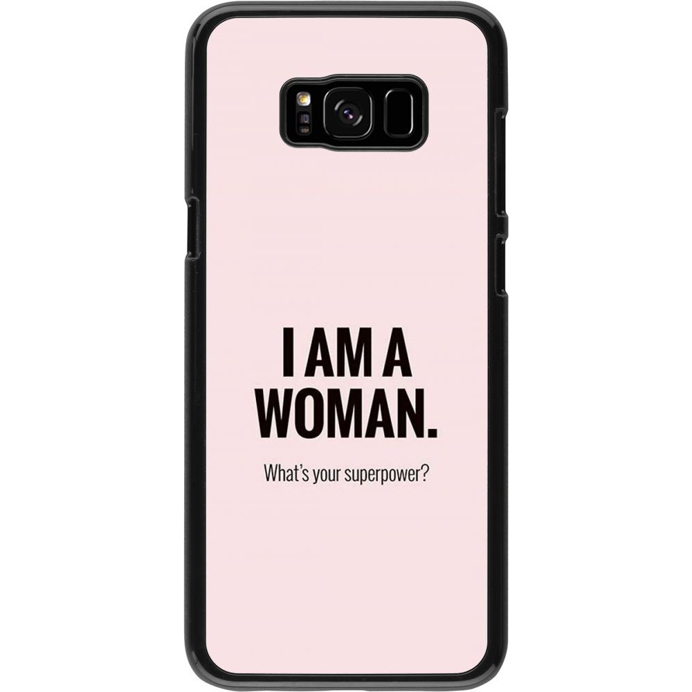 Hülle Samsung Galaxy S8+ - I am a woman