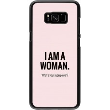 Hülle Samsung Galaxy S8+ - I am a woman