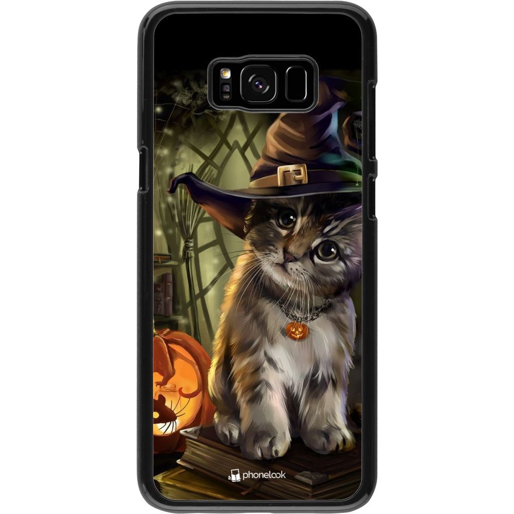 Hülle Samsung Galaxy S8+ - Halloween 21 Witch cat