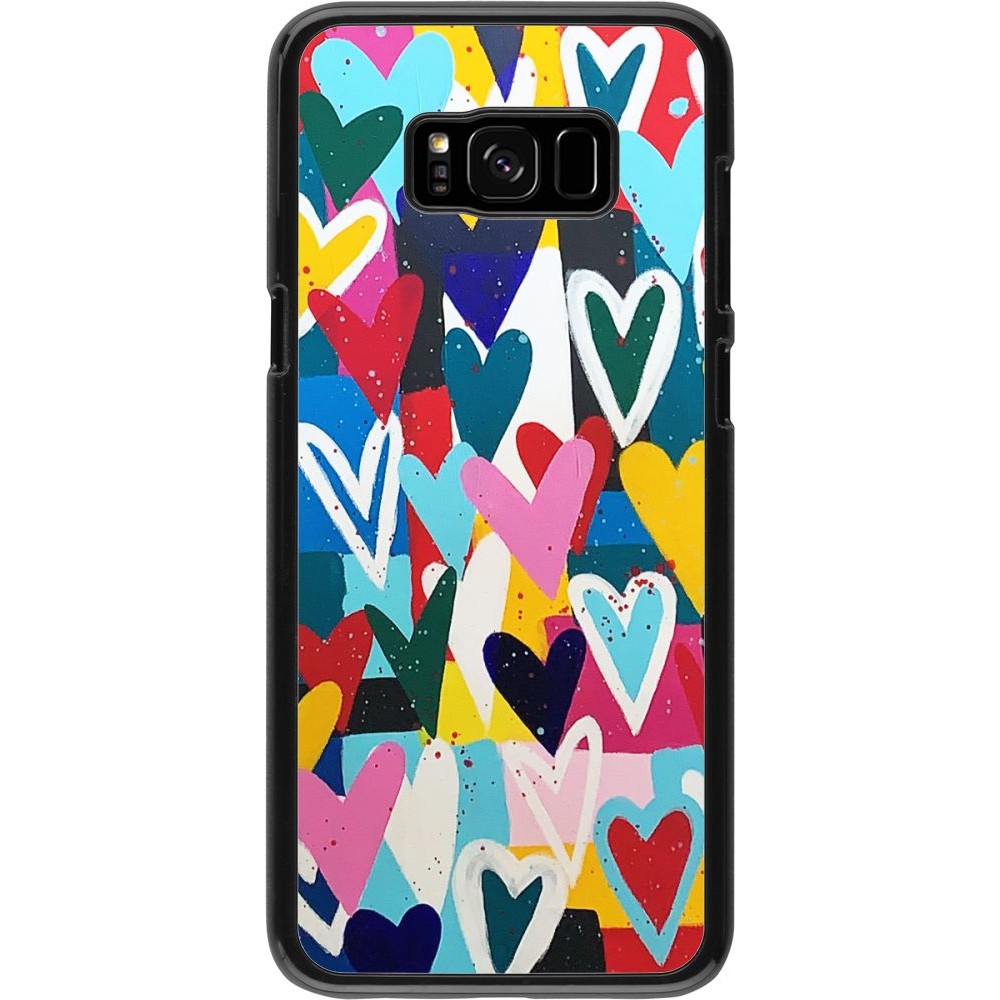 Coque Samsung Galaxy S8+ - Joyful Hearts