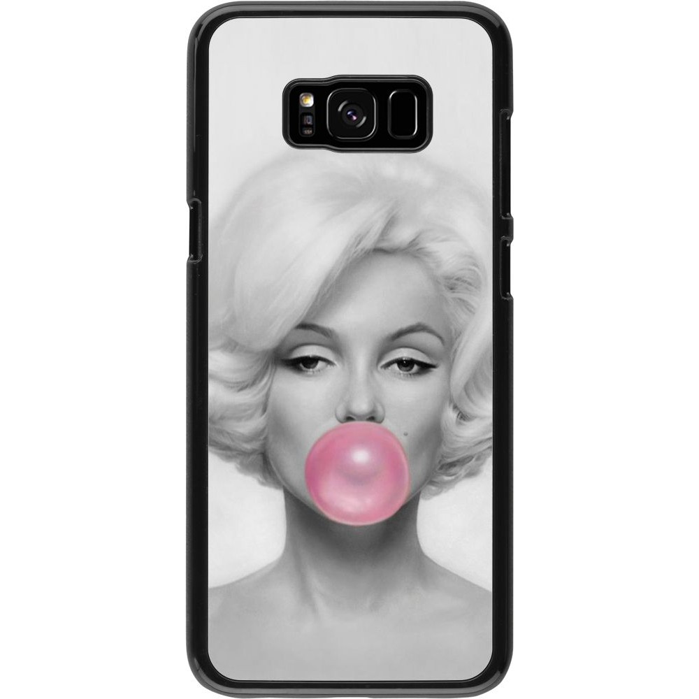 Hülle Samsung Galaxy S8+ - Marilyn Bubble