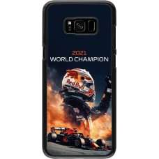 Coque Samsung Galaxy S8+ - Max Verstappen 2021 World Champion