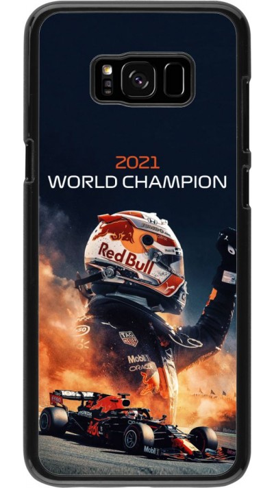 Hülle Samsung Galaxy S8+ - Max Verstappen 2021 World Champion