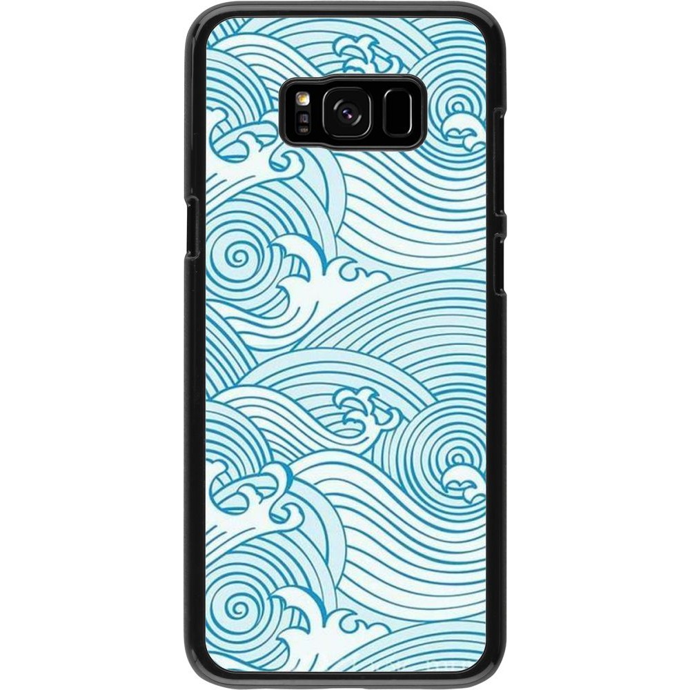 Hülle Samsung Galaxy S8+ - Ocean Waves