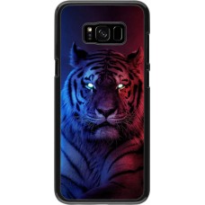 Hülle Samsung Galaxy S8+ - Tiger Blue Red