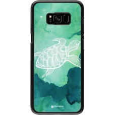 Hülle Samsung Galaxy S8+ - Turtle Aztec Watercolor