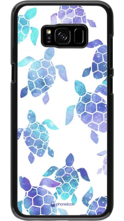 Coque Samsung Galaxy S8+ - Turtles pattern watercolor