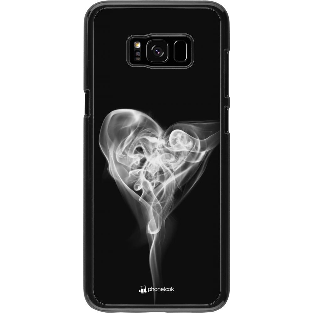 Coque Samsung Galaxy S8+ - Valentine 2022 Black Smoke