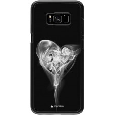 Hülle Samsung Galaxy S8+ - Valentine 2022 Black Smoke
