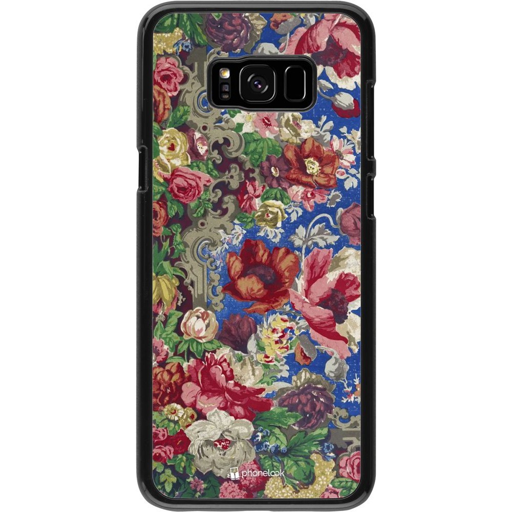 Hülle Samsung Galaxy S8+ - Vintage Art Flowers