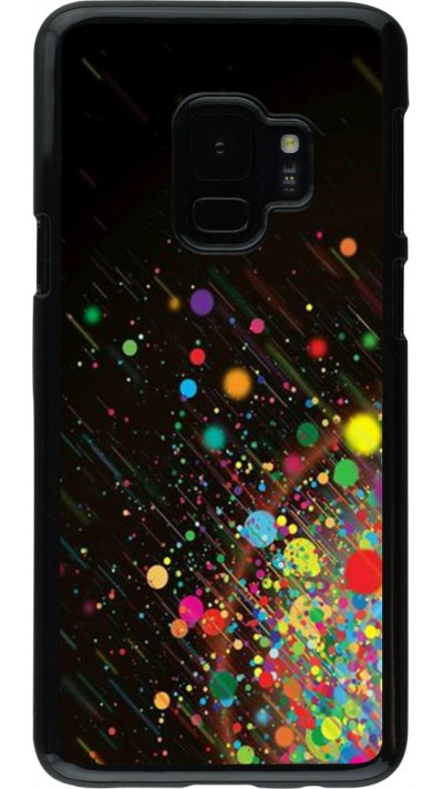 Coque Samsung Galaxy S9 - Abstract bubule lines