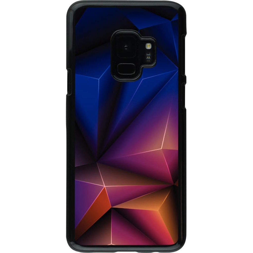 Coque Samsung Galaxy S9 - Abstract Triangles 