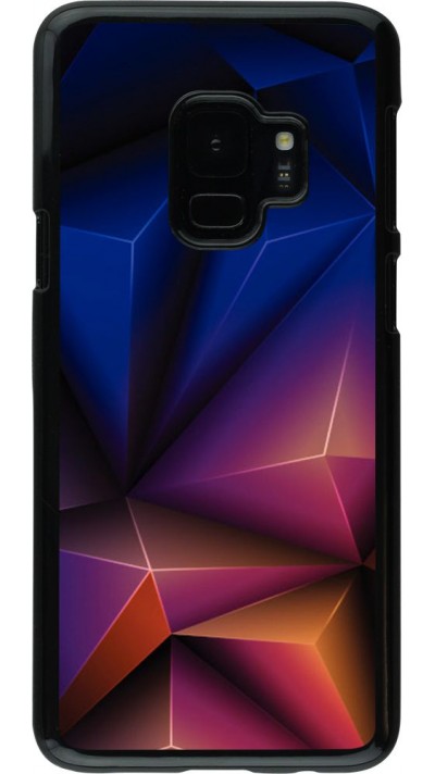 Coque Samsung Galaxy S9 - Abstract Triangles 