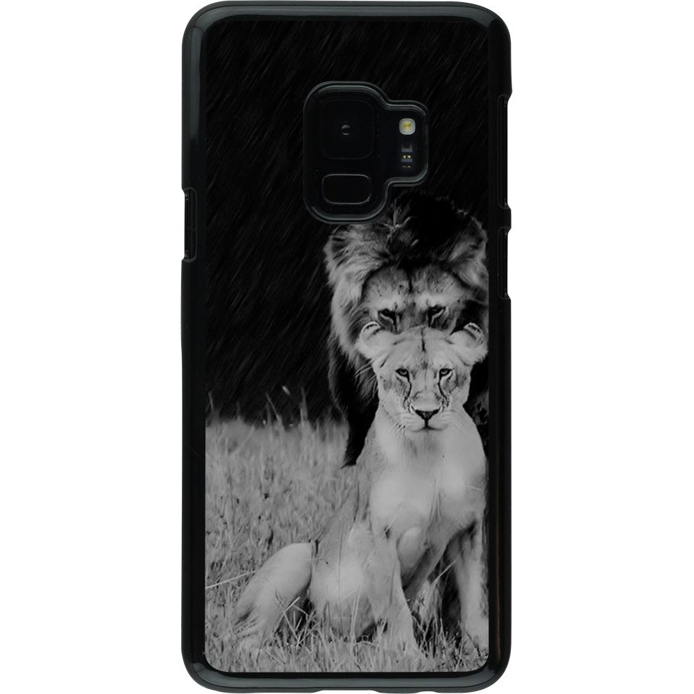 Coque Samsung Galaxy S9 - Angry lions