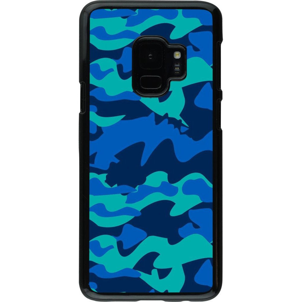 Coque Samsung Galaxy S9 - Camo Blue