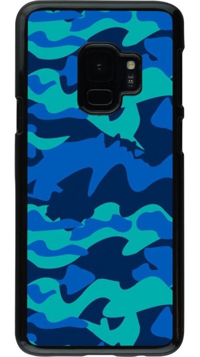 Hülle Samsung Galaxy S9 - Camo Blue