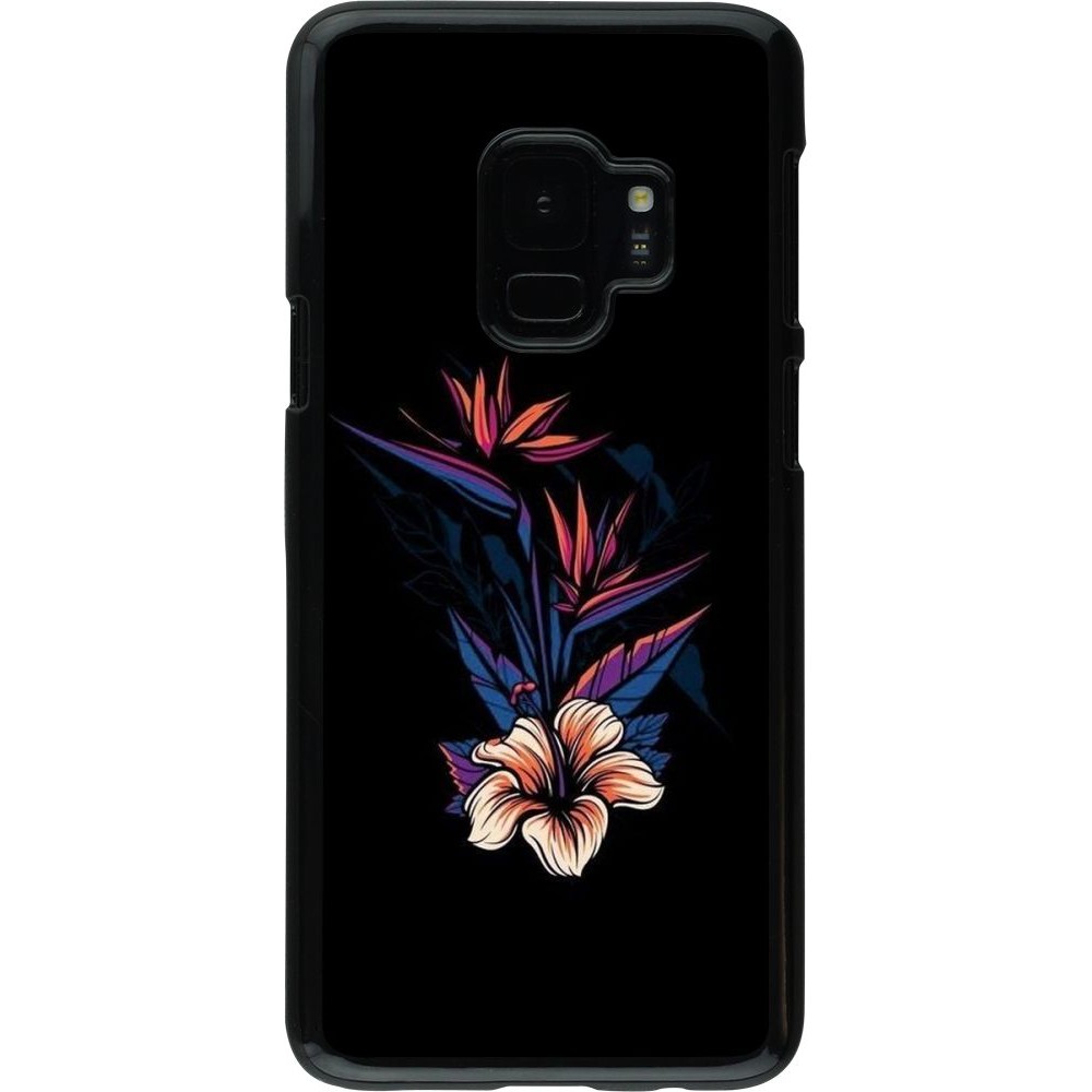 Coque Samsung Galaxy S9 - Dark Flowers