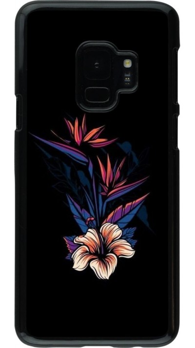 Coque Samsung Galaxy S9 - Dark Flowers