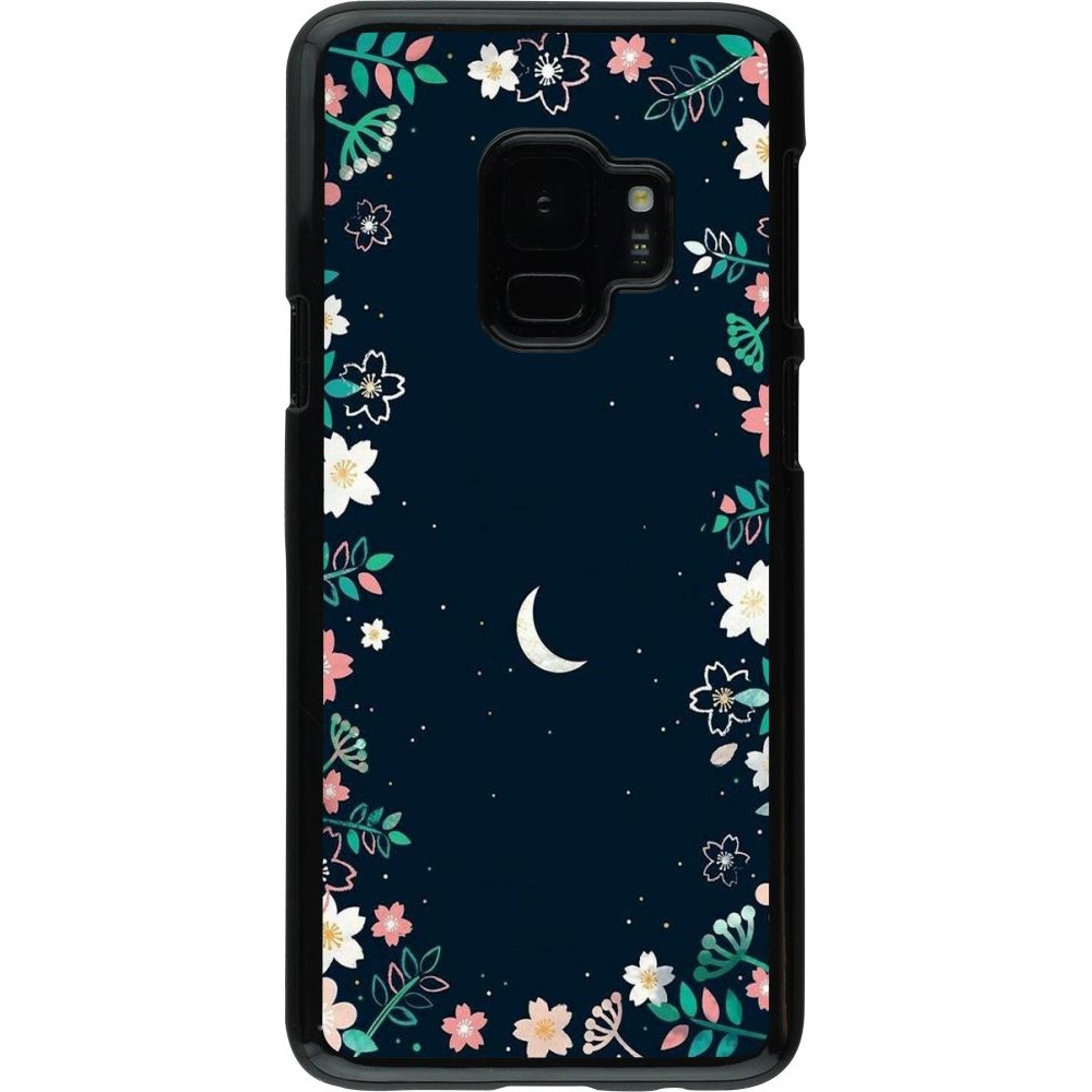 Coque Samsung Galaxy S9 - Flowers space