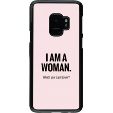 Coque Samsung Galaxy S9 - I am a woman
