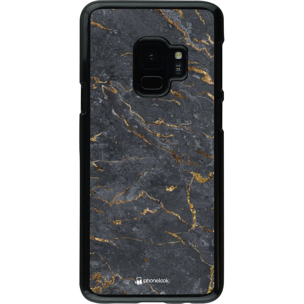 Hülle Samsung Galaxy S9 - Grey Gold Marble