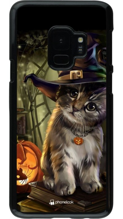 Hülle Samsung Galaxy S9 - Halloween 21 Witch cat
