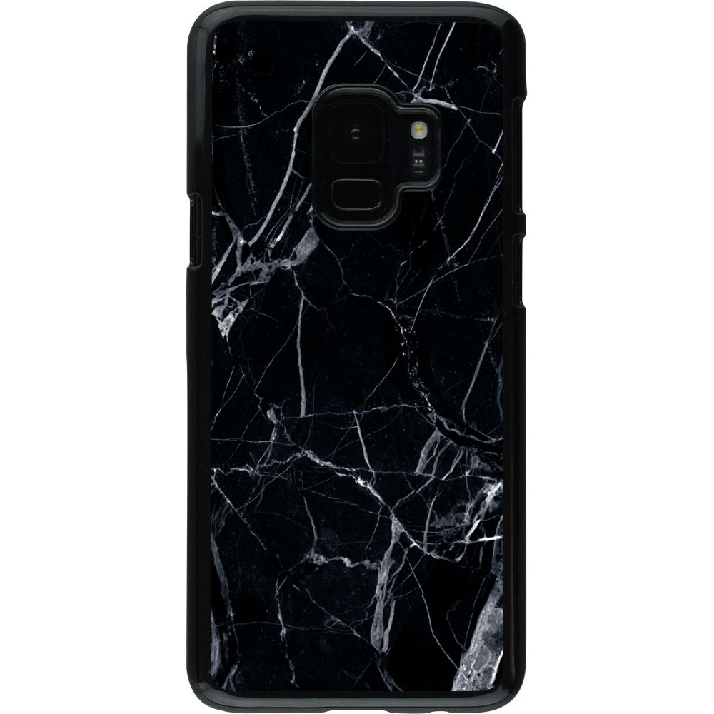 Hülle Samsung Galaxy S9 - Marble Black 01