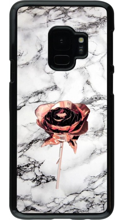 Hülle Samsung Galaxy S9 - Marble Rose Gold