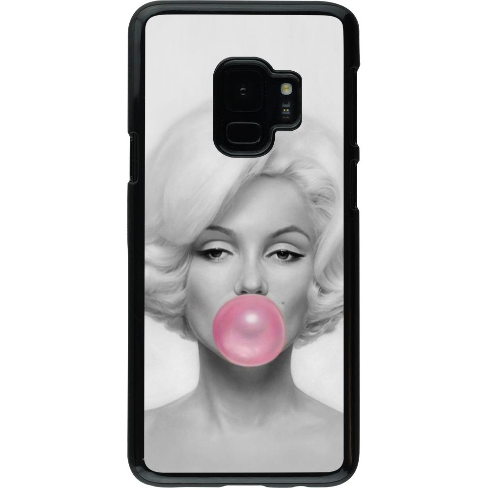 Coque Samsung Galaxy S9 - Marilyn Bubble