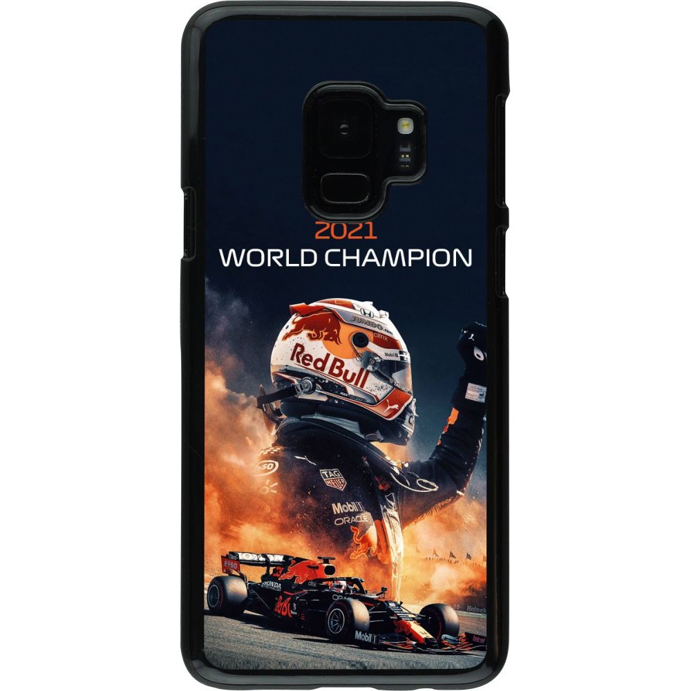 Coque Samsung Galaxy S9 - Max Verstappen 2021 World Champion