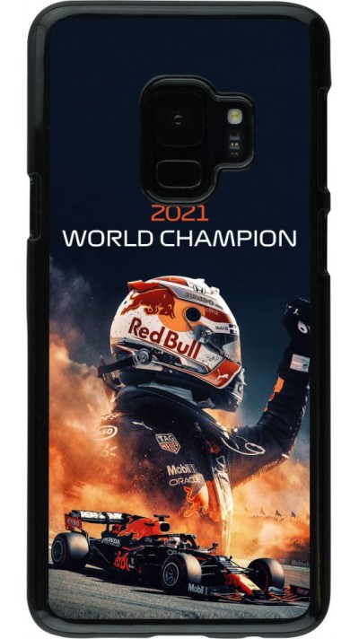 Coque Samsung Galaxy S9 - Max Verstappen 2021 World Champion