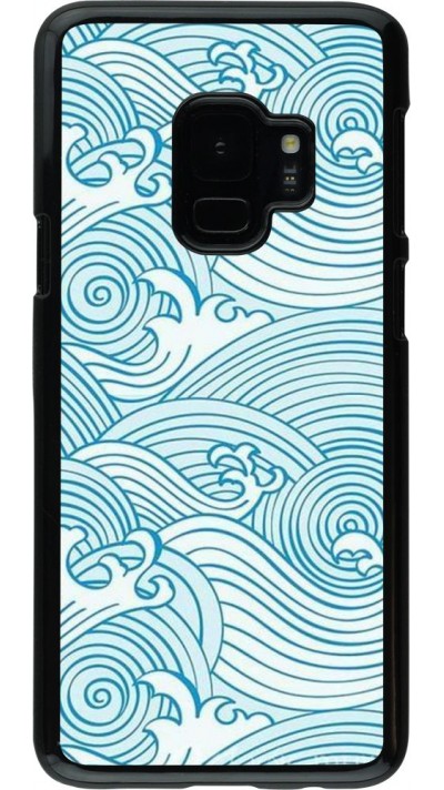 Hülle Samsung Galaxy S9 - Ocean Waves
