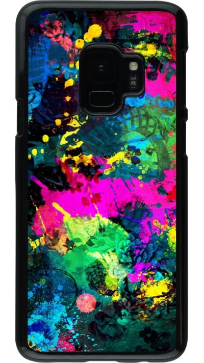 Coque Samsung Galaxy S9 - splash paint