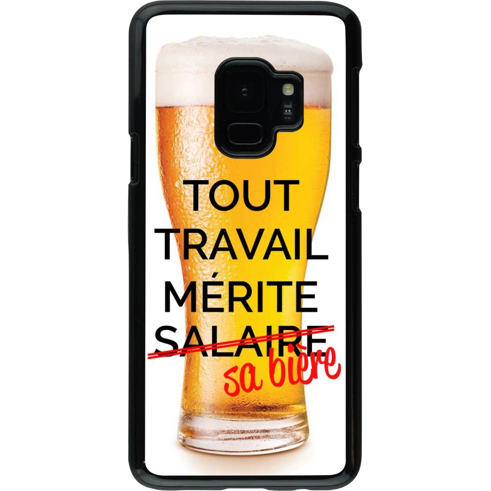 Hülle Samsung Galaxy S9 - Tout travail mérite sa bière