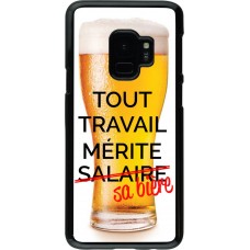 Hülle Samsung Galaxy S9 - Tout travail mérite sa bière