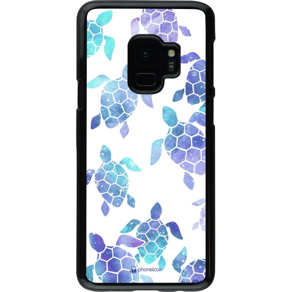 Hülle Samsung Galaxy S9 - Turtles pattern watercolor