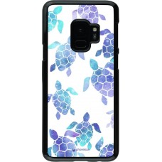 Coque Samsung Galaxy S9 - Turtles pattern watercolor