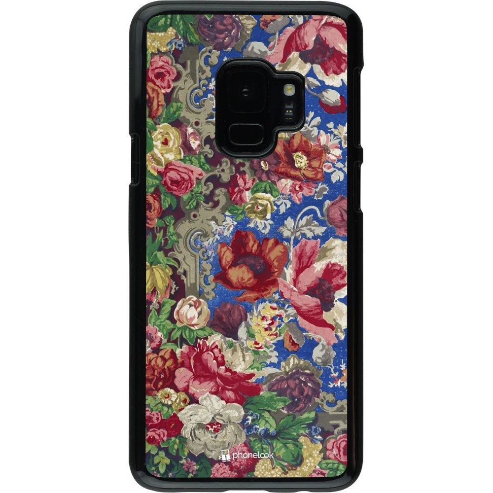 Coque Samsung Galaxy S9 - Vintage Art Flowers