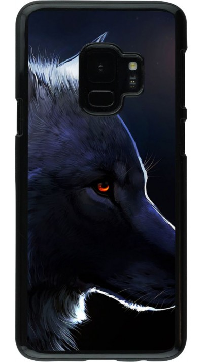 Hülle Samsung Galaxy S9 - Wolf Shape