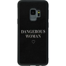 Hülle Samsung Galaxy S9 - Silikon schwarz Dangerous woman