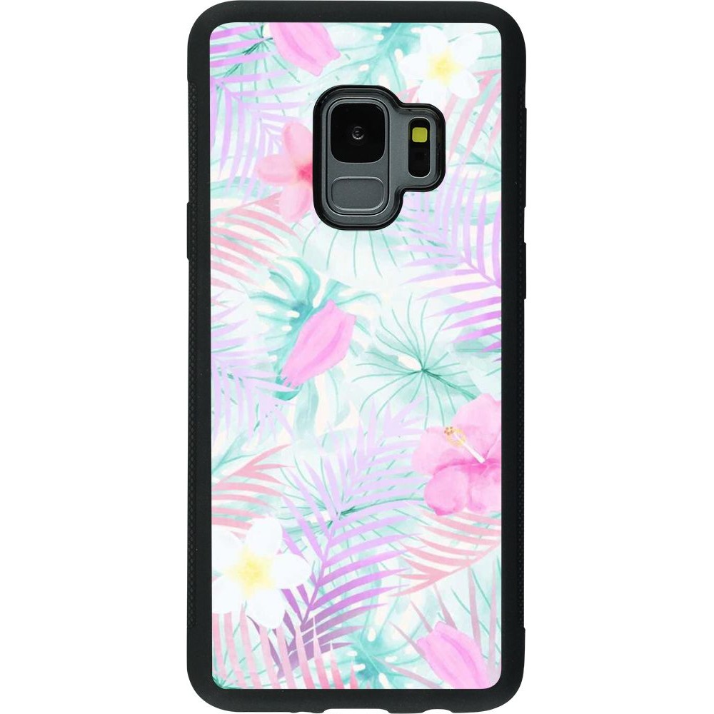 Coque Samsung Galaxy S9 - Silicone rigide noir Summer 2021 07