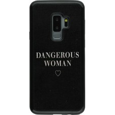 Hülle Samsung Galaxy S9+ - Hybrid Armor schwarz Dangerous woman