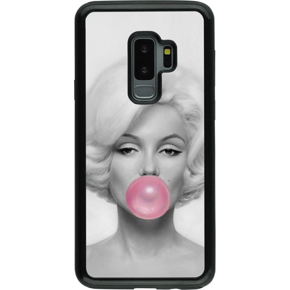 Hülle Samsung Galaxy S9+ - Hybrid Armor schwarz Marilyn Bubble